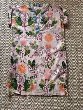 Pink Tropical Tiger dress